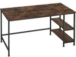 tectake&reg; Computer-Schreibtisch Canton 120 x 60 x 75,5 cm - Dunkelbraun
