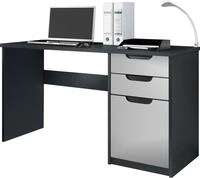 Vladon Schreibtisch Logan, Germany, B&uuml;rotisch mit 2 Schubladen und 1 T&uuml;r,...