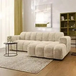 Masseno Ecksofa TISI L-Form, Wohnzimmersofa, Couch, Soffa, Couchgarnitur-...