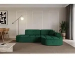ALTDECOR Ecksofa in L- Form TARO-L1 - 243x171x79,5 cm Gr&uuml;n - Corner Sofa Bett