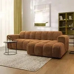 Masseno Ecksofa TISI L-Form, Wohnzimmersofa, Couch, Soffa, Couchgarnitur-...
