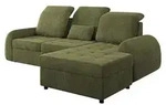 MIRJAN24 Ecksofa Soreno, Wohnzimmer Eckcouch mit Bettkasten und Schlaffunktion,