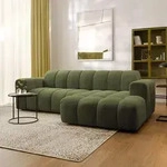 Masseno Ecksofa TISI L-Form, Wohnzimmersofa, Couch, Soffa, Couchgarnitur-...