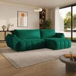 Masseno Ecksofa OLSI mit Schlaffunktion L-Form, Sofa mit Bettkasten, Wohnzimmersofa,