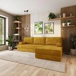 Masseno Ecksofa ANKO mit Schlaffunktion, Modulares Schlafsofa aus Schaumstoff,