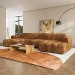 Masseno Ecksofa AENIS U-Form, Wohnzimmersofa, Couch, Soffa, Couchgarnitur-...