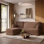 Masseno Ecksofa SABI mit Metallgestell, Modulares Schlafsofa aus Schaumstoff,