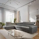 Masseno Ecksofa HESTION mit Schlaffunktion L-Form, Sofa mit Bettkasten,