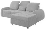 MIRJAN24 Ecksofa Soreno, Wohnzimmer Eckcouch mit Bettkasten und Schlaffunktion,