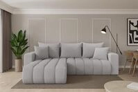ALTDECOR Ecksofa mit Schlaffunktion und Bettkasten - MILA-L-v1 - 277x195x86 -