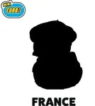 Travel Tubbz Mini PVC Figur Frankreich 5 cm