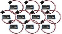 vhbw 10x Batterie kompatibel mit Mitsubishi Steuereinheit (1700 mAh, 3,6 V, Li-MnO2)