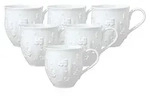 Villeroy & Boch Toy's Delight Royal Classic Becher mit Henkel 440 ml 6er Set - Wei&szlig;