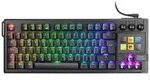 Mars Gaming MK-MASTER, Mechanische TKL-Tastatur mit Smartdeck LCD, Hot-Swap Haimu