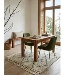 Esstisch MUMBAI Massivholz Sheesham 120 cm Esszimmer-Tisch Holztisch Design