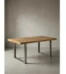 Esstisch Mango Massivholz Esszimmertisch 180x76,5 x90 cm, K&uuml;chentisch Loft...