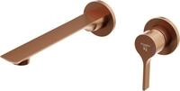 Steinberg Serie 290 Waschtisch-Wand-Einhebelmischer, Fertigmontageset, Ausladung