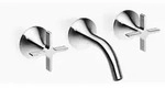 Dornbracht 36702809-00 WT-Wandbatt. ohne Ablaufgarnitur VAIA - Silber