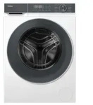 Haier HW90-BP1433637T Waschmaschine 9kg Knitterschutz Aquastop Wei&szlig; Refresh -...
