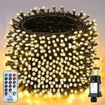 SALCAR 100m 1660er LED Lichterkette Weihnachtsbaum, 31V Christbaumbeleuchtung Au -
