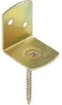 vidaXL Flechtzaunhalter 24 Stk. L-Form Verzinktes Metall - Gelb
