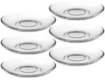 Leonardo Untertasse Napoli &oslash; 14 cm - 6 St&uuml;cke - Transparent