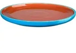 ASA Selection tapero viva Teller terra &Oslash; 24 cm - Blau/Rot/Orange