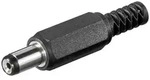 Goobay DC-Stecker mit Knickschutz, Bohrung 1,7 mm x 5,5 mm, 10 Stk. im...