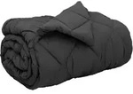 vidaXL Winterbettdecke 140 x 200 cm 450 g/m2 Anthrazit - Grau