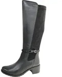 Caprice Damenschuhe Stiefel Rei&szlig;verschluss Schaftstiefel Schwarz Freizeit -