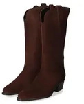 H&ouml;gl Damen Westernstiefel AFRA Braun Rauleder Gr&ouml;&szlig;e: 37 - Braun - 37