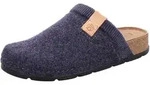 Rohde Herren Hausschuh aus recyceltem Filz mit Leder-Memoryfu&szlig;bett H.Soave...