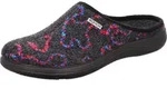 Rohde Damen Pantoffel Filz Hausschuh mit herausnehmbaren Einlagen Bari 6540,