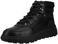 Geox Stiefelette Stiefelette Leder/Textil - Schwarz - 44