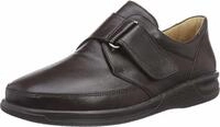 GANTER SENSITIV Kurt K Kletthalbschuhe espresso/Calf-Glattleder - Gr&ouml;&szlig;e: UK...