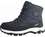 KangaRoos K-FW Bonnie Kinderschuhe Jungen Winterstiefel Schn&uuml;rstiefel Schwarz