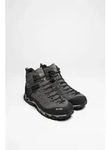 Meindl Sion Mid GTX Herren Wanderschuhe Trekkingschuhe grau 39,5 - Grau - 39,5