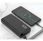 Platinet power bank 20000mAh PD QC LED, black - Schwarz