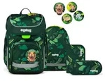 Ergobag Cubo DinosauriB&auml;r - 5-teiliges Schulranzenset, Farbe:dinosaurib&auml;r -...