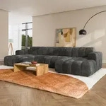 Masseno Ecksofa AENIS U-Form, Wohnzimmersofa, Couch, Soffa, Couchgarnitur-...