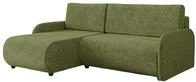 MIRJAN24 Ecksofa Nest, Wohnzimmmer L-Form mit Schlaffunktion und Bettkasten (Farbe: