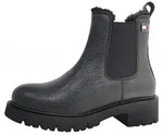 Tommy Hilfiger Leather Warm Lined Cleat Chelsea Boots, Stiefel, Weiblich,