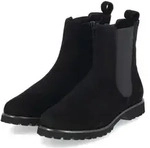 Sioux Damen Chelsea Boots MEREDITH Schwarz Rauleder Gr&ouml;&szlig;e: 35 - Schwarz - 35