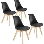 Esszimmerst&uuml;hle, Ergonomische Formgebung der Sitzschale Strapazierf&auml;hige Polsterung