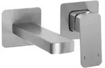 Unterputz Armatur Rea Arlo Geb&uuml;rstetes Nickel - Silber
