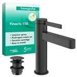 Hansgrohe 76023340 Waschtischmischer 110 Finoris - Schwarz
