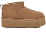 UGG Classic Ultra Mini Platform 1135092-CHE, Winterschuhe, Damen, Braun, Gr&ouml;&szlig;e: 40