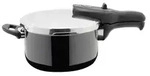 WMF 32.0101.4867, 7,5 l, Keramik, Elektro, Gas, Halogen, Induktion, Schwarz, 28 cm,