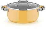 WMF Fusiontec Mineral Pro, Bratentopf, Deckel, 24 cm, langlebiges, kratzfestes M