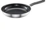 Fiskars 1072312 Functional Form Pfanne 280 mm, Rund, Gourmet-Pfanne, Edelstahl,